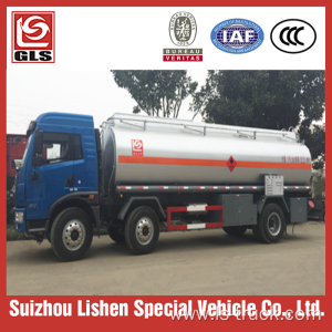 3 Axle 21000L Stainless Steel Fuel Transport Truck
